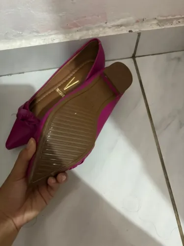 Sapatilha Vizzano Nó Bico Fino Feminina - Rosa
