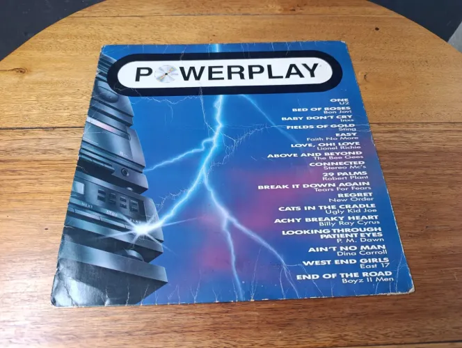 LP DISCO DE VINIL POWERPLAY 1983 MERCURY POLIGRAM SUPER RARIDADE!
