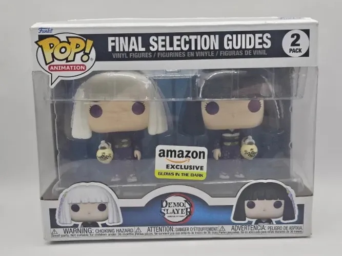 Funko Pop Demon Slayer! Final Selection Guides - 2pack - Amazon Exclusive Glow in the Dark