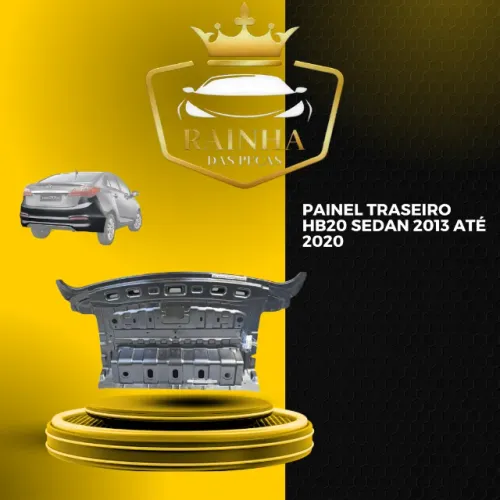 Painel Traseiro HB20 Sedan 2013 até 2020