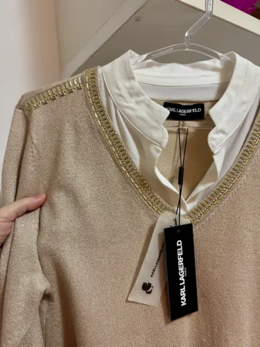 Camisa bordada Karl Lagerfeld 