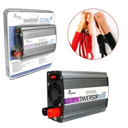 Inversor De Voltagem 500w Dc 12v para 110v    0680     d533