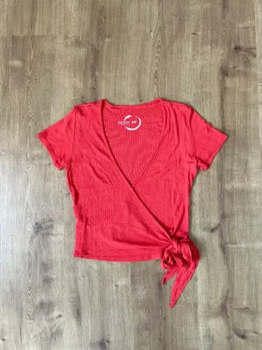 Cropped laranja tam PP da Oh Boy!