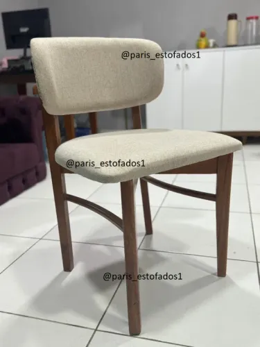 Cadeira Aurora no linho