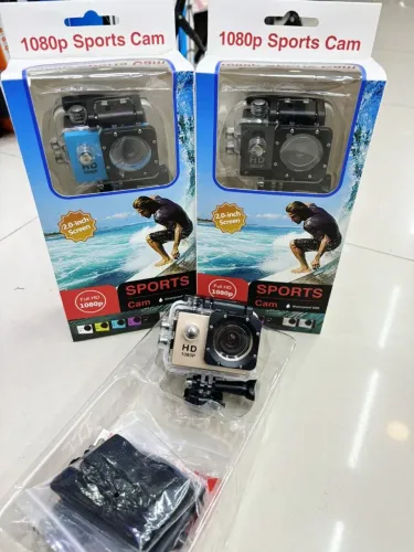 Câmera Esportiva 1080p à Prova D'água - Vídeos Incríveis!