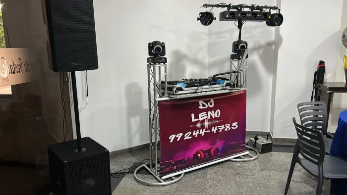 DJ Som Tela e Data show com vídeos clipes