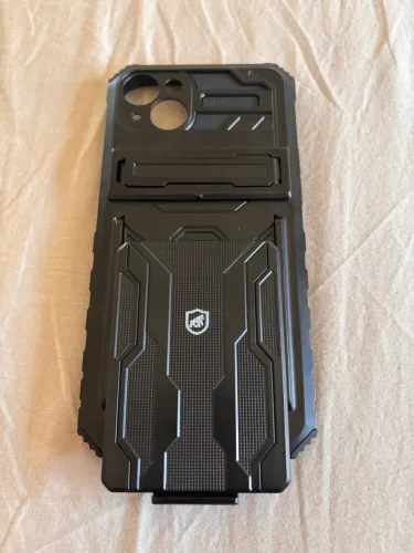 Capa iPhone 14/15 Plus com porta cartão