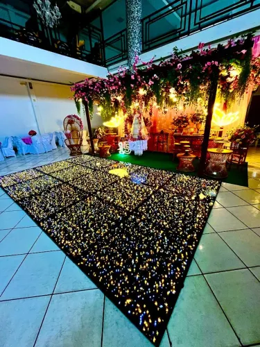 Pista de led para festa 