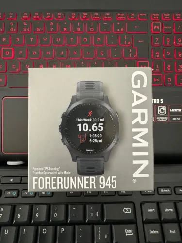 Relógio Garmin 945 - Novo, na caixa lacrada use o cupom AMO5