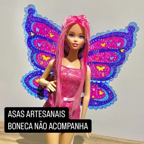 Asas Barbie Raquelle Segredo das Fadas - versão boneca