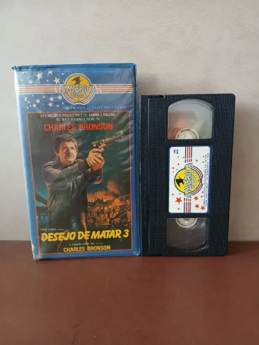 Fita Vhs Desejo de Matar 3 - Charles Bronson - Raro