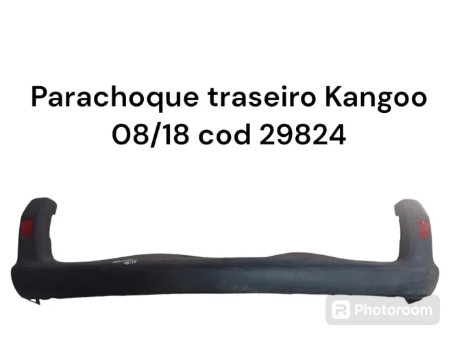 Parachoque traseiro Kangoo 08/18 cod 29824