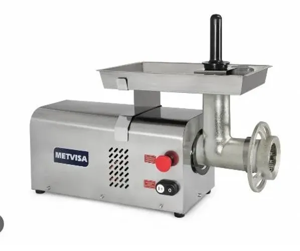 Moedor de Carne Pesado Inox 1Cv Boca 22 Metvisa