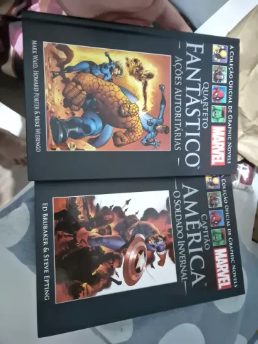 Salvat Quarteto Fantástico e Capitão América