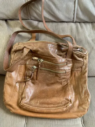 Bolsa de couro Thomaz Rabelo