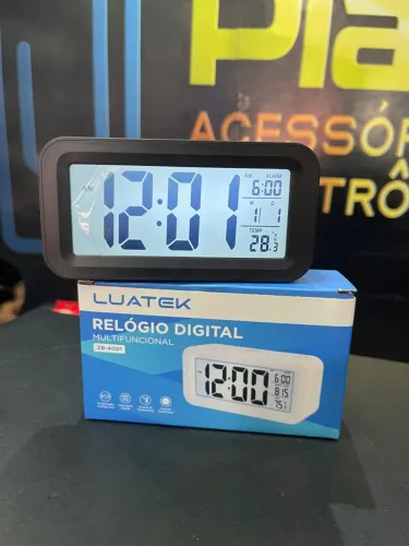 Relógio Digital Multifuncional Luatek ZB-4001