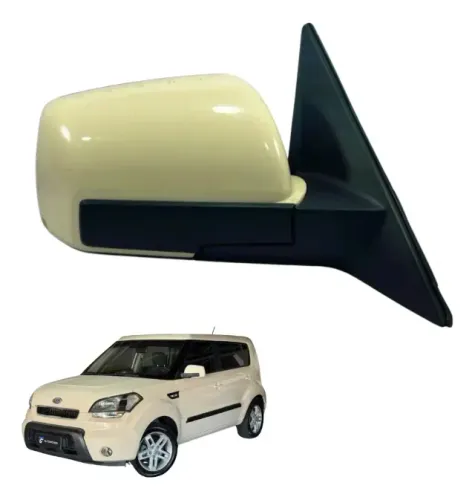 Retrovisor Kia Soul 2009 2010 2011 2012 2013 2014 Direito (Usado)
