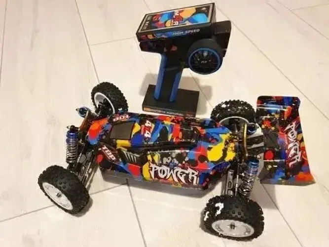 Carrinho de Controle Remoto Motor Brushless 124007 75KM/h brinquedo