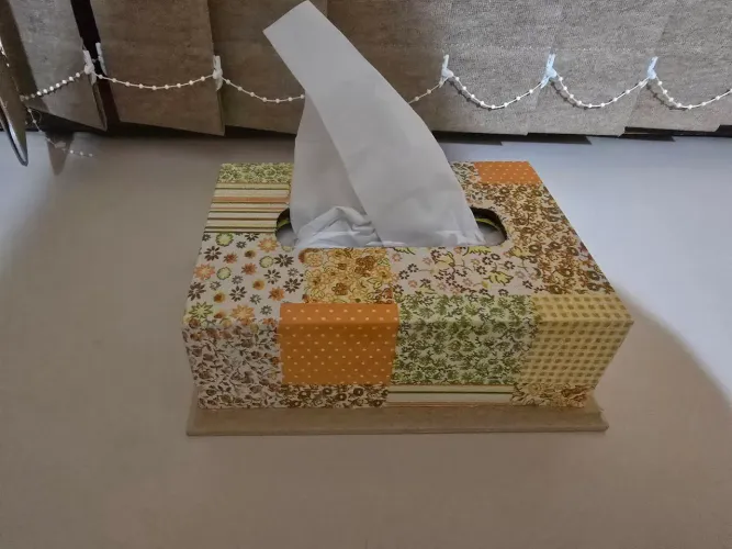 Caixa para lenço papel