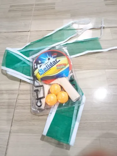 Kit Ping Pong com Rede de 2mt e Bolas