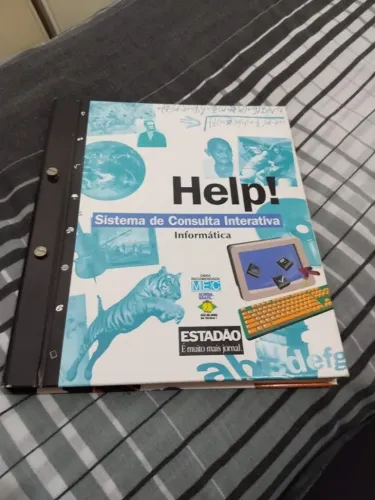 Livro fichário colecionável Help !Sistema de Consulta Interativa.