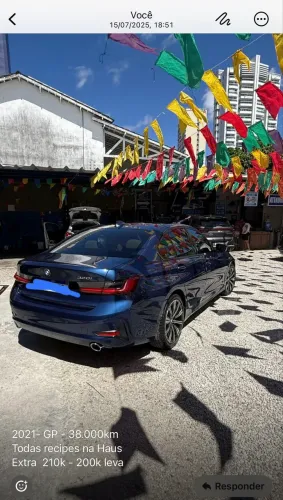 BMW 320I A 2.0 Turbo/activeflex 16V 184cv 4P 2021