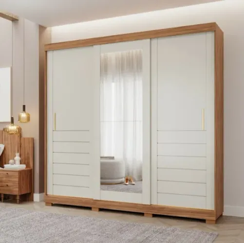 Guarda Roupa Cecilia 2,35m 100% MDF  -  Produto Novo!  Pronta Entrega!