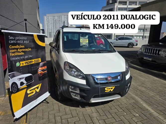 FIAT/IDEA 1.8 MPI ADVENTURE 16V 2011 KM149.000 DUALOGIC <br><br>2010/2011 