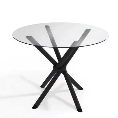 mesa de vidro redonda sala de jantar copa cozina ÚLTIMA PEÇA 
