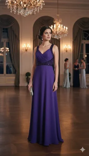 Lindo vestido para festas formatura e casamento P Roxo