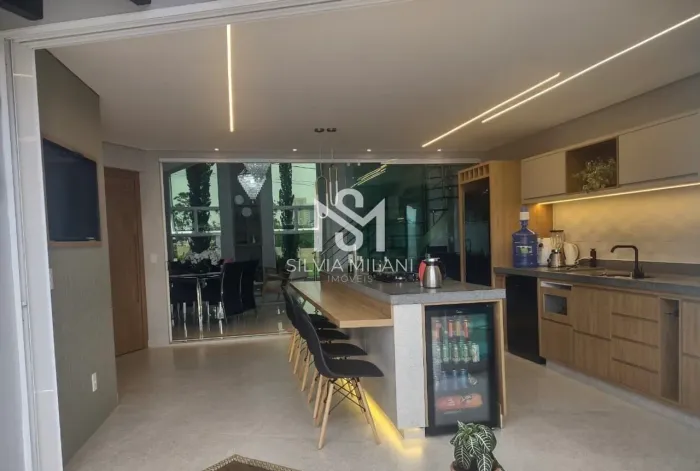 Condomínio Jardim dos Lagos Indaiatuba /SP - Casa assobradada com 04 suítes no Condomínio 