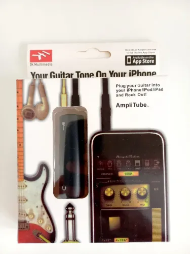 Interface AmpliTube para Guitarra - iPhone/iPod/iPad