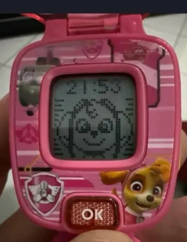 Relógio Vtech Skye Patrulha Canina com som