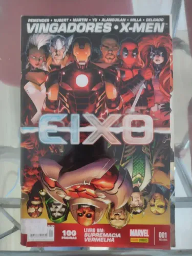 Vingadores & x-men: eixo 1 ao 3