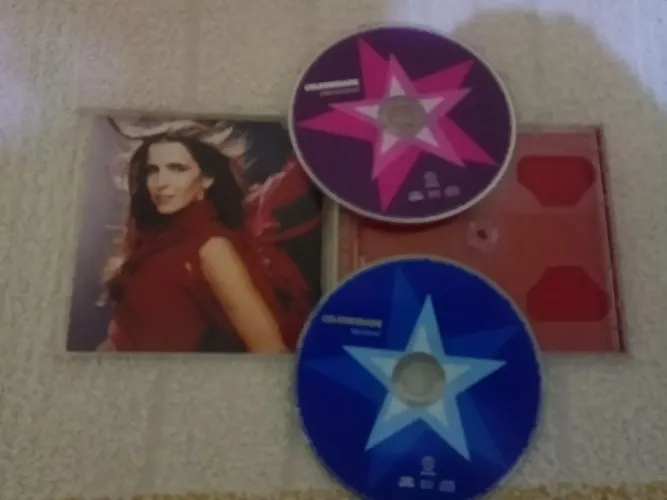 CD duplo, nacional e internacional,da novela Celebridade.