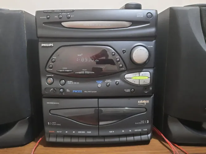 Aparelho som/Mini system Philips/Rádio AM/FM