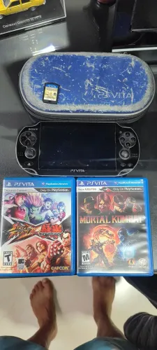 Psvita com 5 jogos 