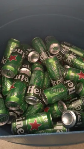 Cerveja Heineken latão por 5,20 c/