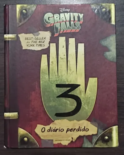 Livro em ótimo estado, perfeito para fãs de Gravity Falls e de mistérios!