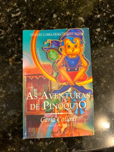 Livro Pinóquio - versão de colecionador 