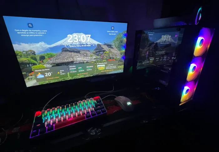 PC GAMER INTEL i5 12400F MAIS RX 7600!