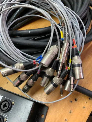 Medusa 12 vias Conectores Combo. 15 Metros