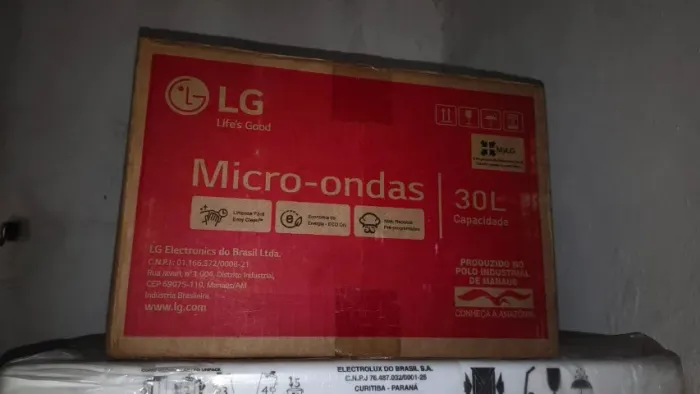 Microondas da LG 30L (novo na caixa)