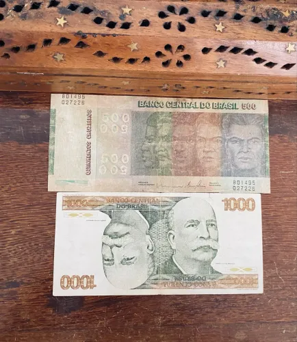 Cédulas Brasil Raras 