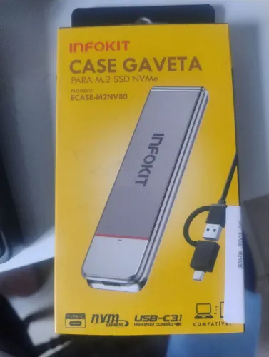 Case para SSD Nvme 