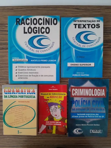 Livros e Apostilas para Concursos Públicos