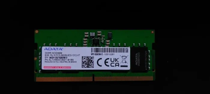 Memoria ram ddr5 8gb 5600mhz ADATA