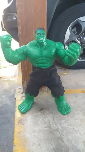 Boneco Hulk grande 50cm marca mimo