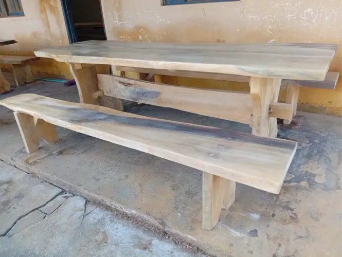 Mesa de madeira junipapo 2,50