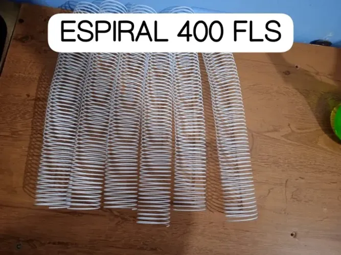 Wire-O e Espirais para Encadernação | Novos | Diversos Tamanhos e Cores